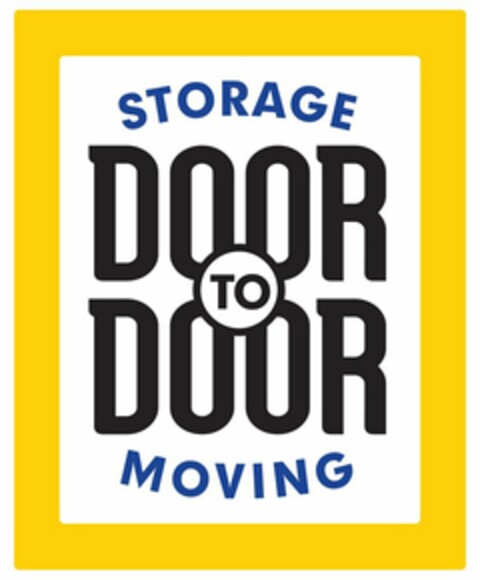 DOOR TO DOOR STORAGE MOVING Logo (USPTO, 07/11/2011)