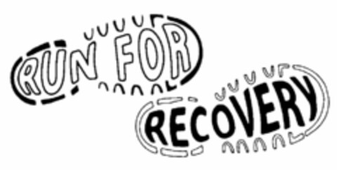 RUN FOR RECOVERY Logo (USPTO, 26.08.2011)