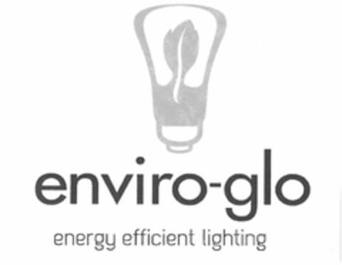 ENVIRO-GLO ENERGY EFFICIENT LIGHTING Logo (USPTO, 20.11.2012)