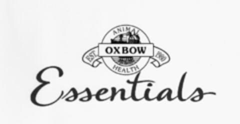 OXBOW ANIMAL HEALTH EST. 1980 ESSENTIALS Logo (USPTO, 04/11/2013)