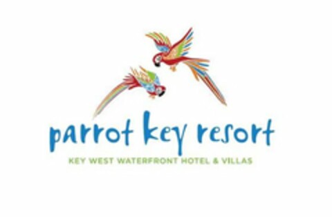 PARROT KEY RESORT KEY WEST WATERFRONT HOTEL & VILLAS Logo (USPTO, 05/17/2013)