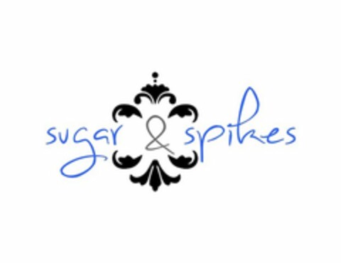 SUGAR & SPIKES Logo (USPTO, 28.08.2013)