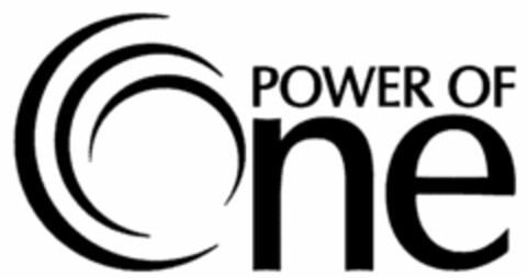 POWER OF ONE Logo (USPTO, 24.09.2013)