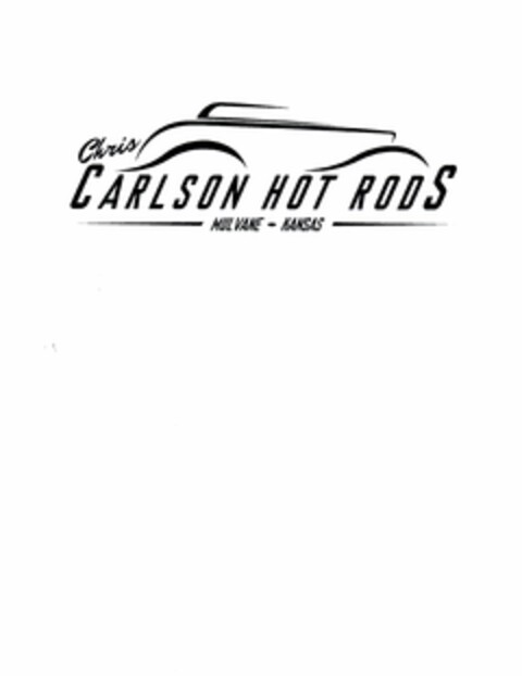 CHRIS CARLSON HOT RODS MULVANE KANSAS Logo (USPTO, 07.04.2014)