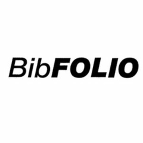 BIBFOLIO Logo (USPTO, 09.04.2014)