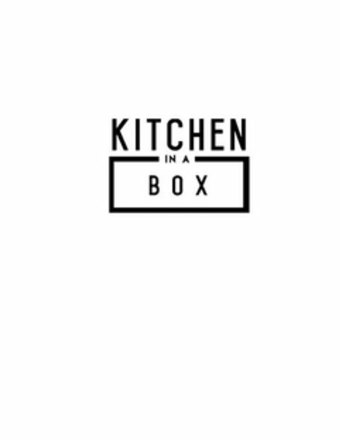 KITCHEN IN A BOX Logo (USPTO, 15.08.2014)