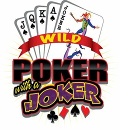 POKER WITH A JOKER Logo (USPTO, 06.02.2015)