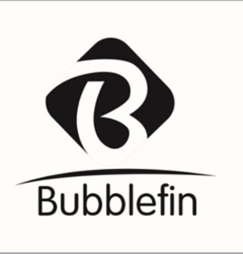 B BUBBLEFIN Logo (USPTO, 29.09.2015)