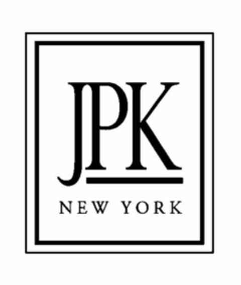 JPK NEW YORK Logo (USPTO, 02.10.2015)