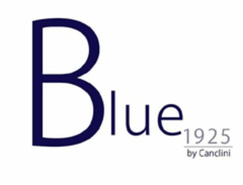 BLUE 1925 BY CANCLINI Logo (USPTO, 21.10.2015)