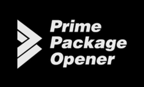 PRIME PACKAGE OPENER Logo (USPTO, 19.12.2016)