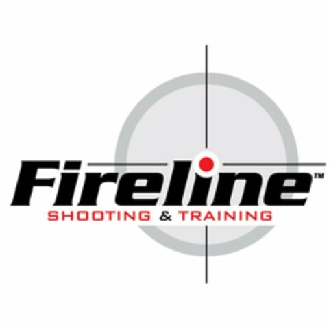 FIRELINE SHOOTING & TRAINING Logo (USPTO, 03/29/2017)