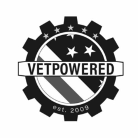 VETPOWERED EST. 2009 Logo (USPTO, 11.07.2017)