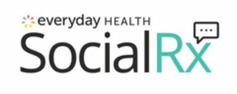 EVERYDAY HEALTH SOCIALRX Logo (USPTO, 20.07.2017)