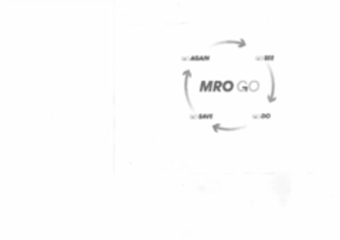 MRO GO GO SEE GO DO GO SAVE GO AGAIN Logo (USPTO, 31.07.2017)