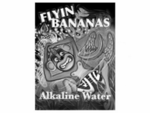 FLYIN BANANAS 9.5 PH+ ALKALINE WATER Logo (USPTO, 10/05/2017)