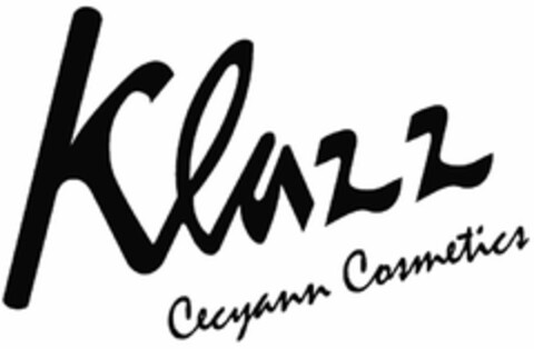 KLAZZ CECYANN COSMETICS Logo (USPTO, 01/11/2018)