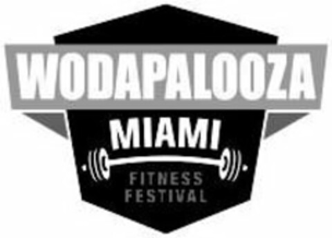 WODAPALOOZA MIAMI FITNESS FESTIVAL Logo (USPTO, 19.06.2018)