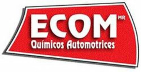 ECOM QUIMICOS AUTOMOTRICES Logo (USPTO, 22.08.2018)