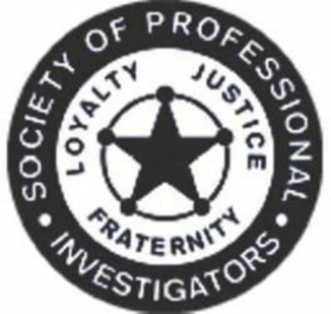 ·SOCIETY OF PROFESSIONAL ·INVESTIGATORSLOYALTY JUSTICE FRATERNITY Logo (USPTO, 23.08.2018)