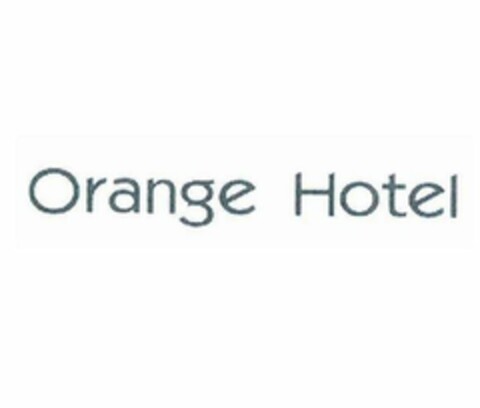 ORANGE HOTEL Logo (USPTO, 11/27/2018)