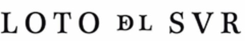 LOTO DEL SUR Logo (USPTO, 12.02.2019)