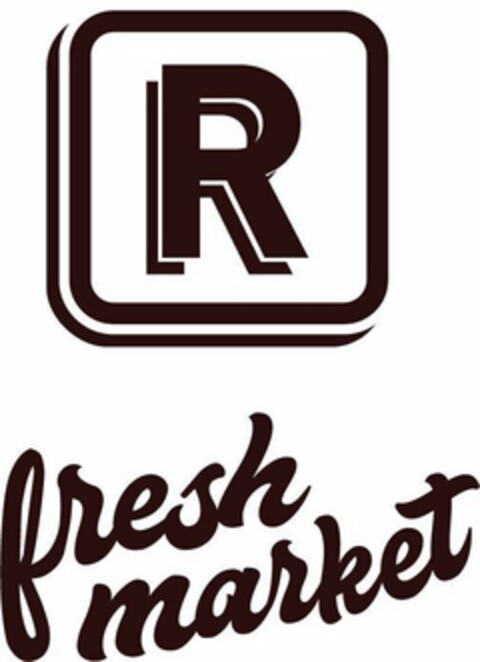 R FRESH MARKET Logo (USPTO, 02/24/2019)