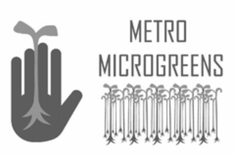 METRO MICROGREENS Logo (USPTO, 24.04.2019)