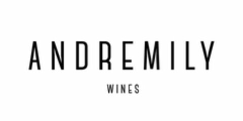 ANDREMILY WINES Logo (USPTO, 05/01/2019)