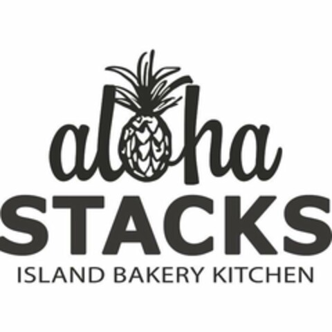 ALOHA STACKS ISLAND BAKERY KITCHEN Logo (USPTO, 07.06.2019)