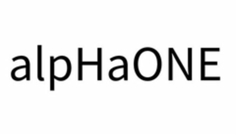 ALPHAONE Logo (USPTO, 26.08.2019)