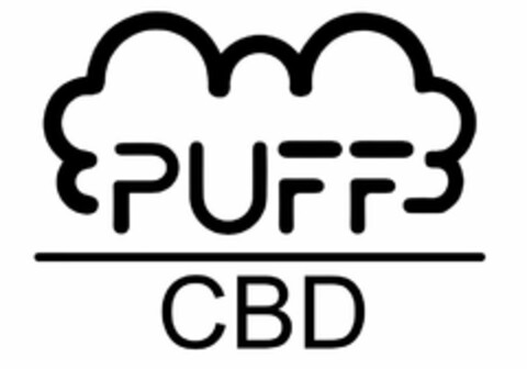 PUFF CBD Logo (USPTO, 16.01.2020)