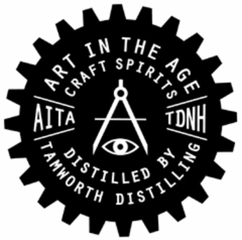 ART IN THE AGE CRAFT SPIRITS AITA TDNH DISTILLED BY TAMWORTH DISTILLING Logo (USPTO, 03/27/2020)