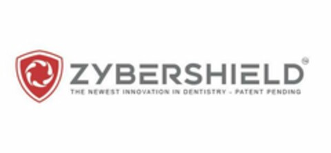 ZYBERSHIELD THE NEWEST INNOVATION IN DENTISTRY ZYBERSHIELD.COM Logo (USPTO, 01.05.2020)