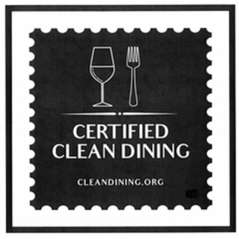 CERTIFIED CLEAN DINING CLEANDINING.ORG Logo (USPTO, 18.06.2020)