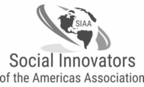 SOCIAL INNOVATORS OF THE AMERICAS ASSOCIATION SIAA Logo (USPTO, 20.07.2020)