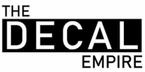 THE DECAL EMPIRE Logo (USPTO, 08/10/2020)