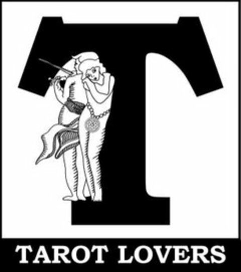 T TAROT LOVERS Logo (USPTO, 15.06.2009)