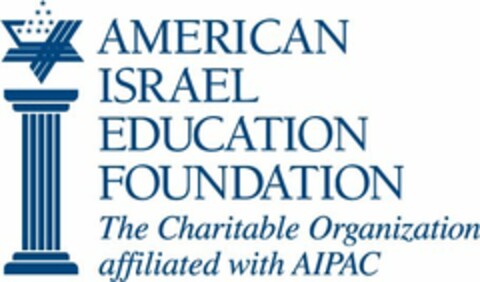AMERICAN ISRAEL EDUCATION FOUNDATION THE CHARITABLE ORGANIZATION AFFILIATED WITH AIPAC Logo (USPTO, 16.06.2009)