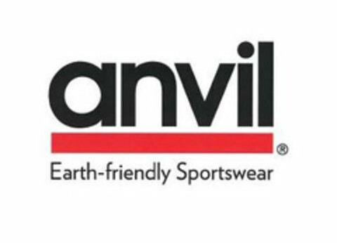 ANVIL EARTH-FRIENDLY SPORTSWEAR Logo (USPTO, 18.03.2010)