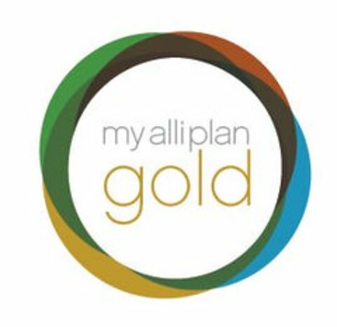MYALLIPLAN GOLD Logo (USPTO, 21.04.2010)