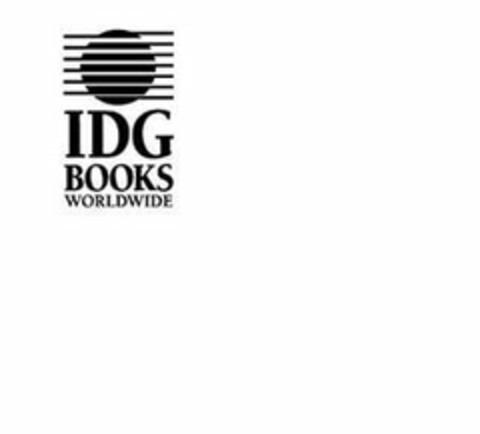 IDG BOOKS WORLDWIDE Logo (USPTO, 08/09/2010)