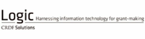 LOGIC HARNESSING INFORMATION TECHNOLOGY FOR GRANT-MAKING CRDF SOLUTIONS Logo (USPTO, 04.10.2010)