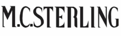 M.C.STERLING Logo (USPTO, 10/29/2010)