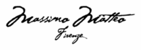 MASSIMO MATTEO FIRENZE Logo (USPTO, 01.11.2010)