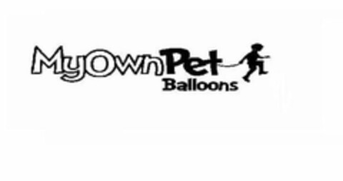 MY OWN PET BALLOONS Logo (USPTO, 08.11.2010)