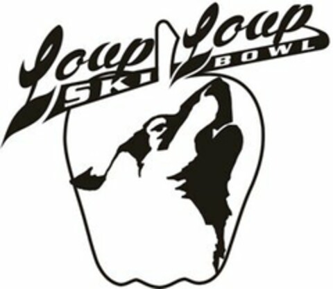 LOUP LOUP SKI BOWL Logo (USPTO, 07.02.2011)