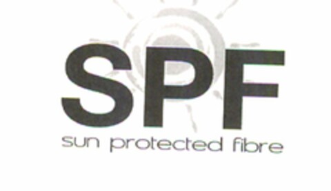 SPF SUN PROTECTED FIBRE Logo (USPTO, 02.09.2011)