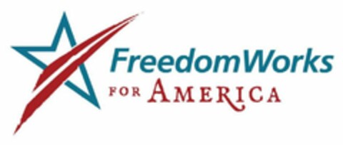FREEDOMWORKS FOR AMERICA Logo (USPTO, 09/22/2011)