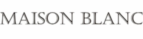 MAISON BLANC Logo (USPTO, 05.01.2012)